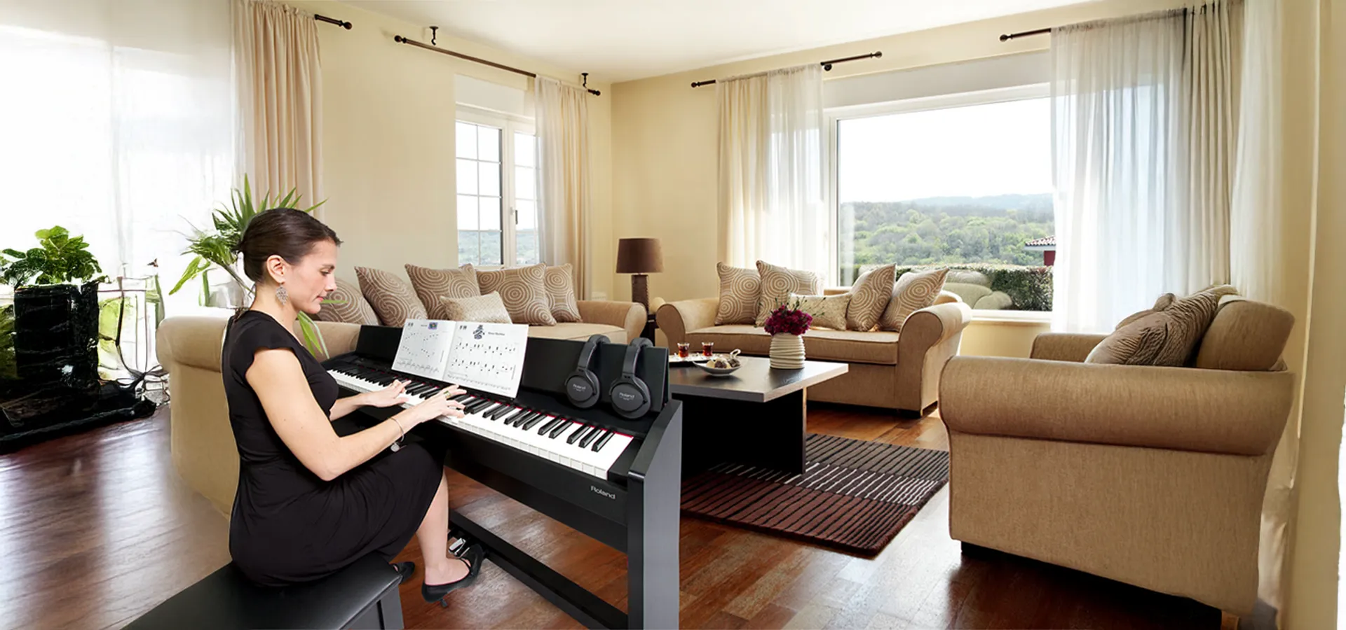 Hình ảnh Đàn Piano Roland F120 tại Music City dan-piano-roland-f120-musiccity