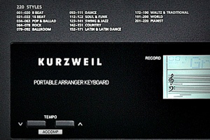 Hình ảnh Đàn Organ Kurzweil KP100 tại Music City