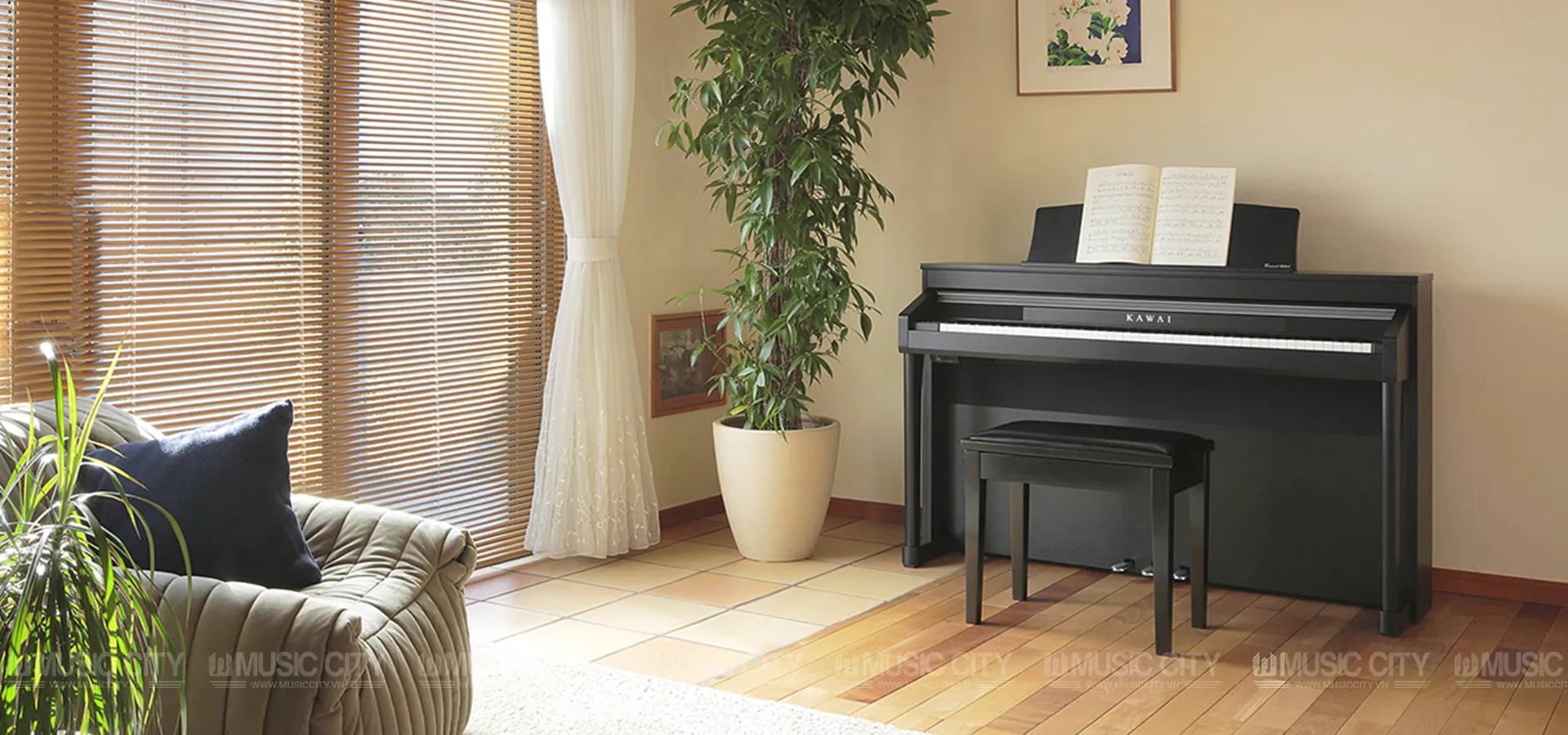 Hình ảnh Đàn Piano Kawai CA97 - Ảnh musiccity.vn dan-piano-kawai-ca97-musiccity