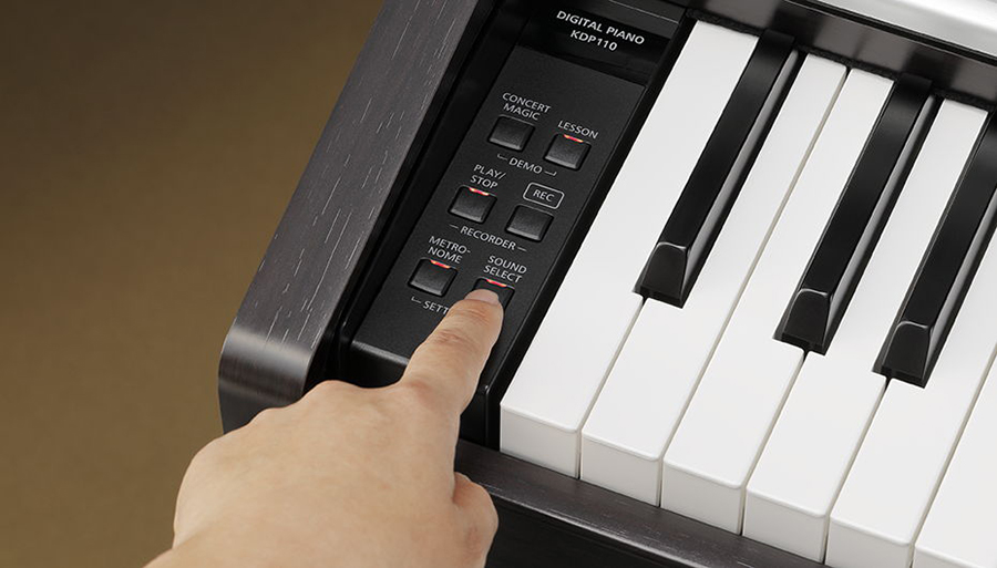 Hình ảnh đàn piano kawai kdp110 tại musiccity