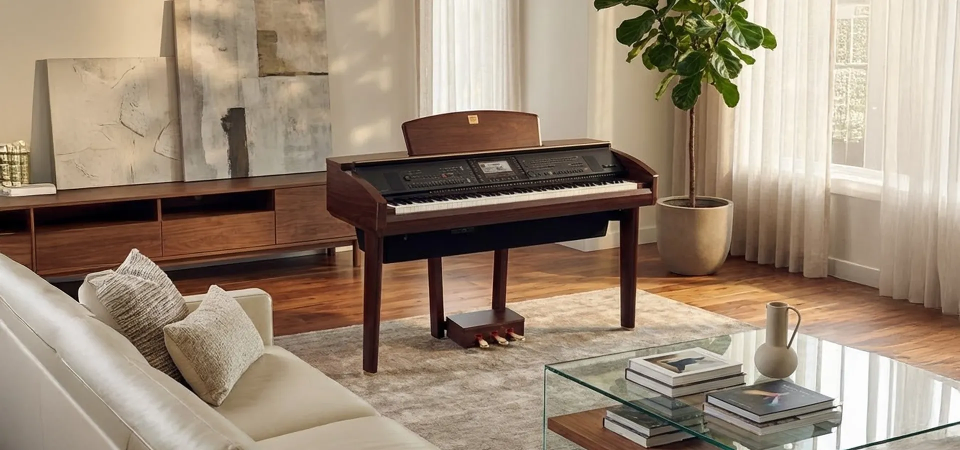 Hình ảnh Đàn Piano Yamaha CVP307 tại Music City dan-piano-yamaha-cvp307-musiccity
