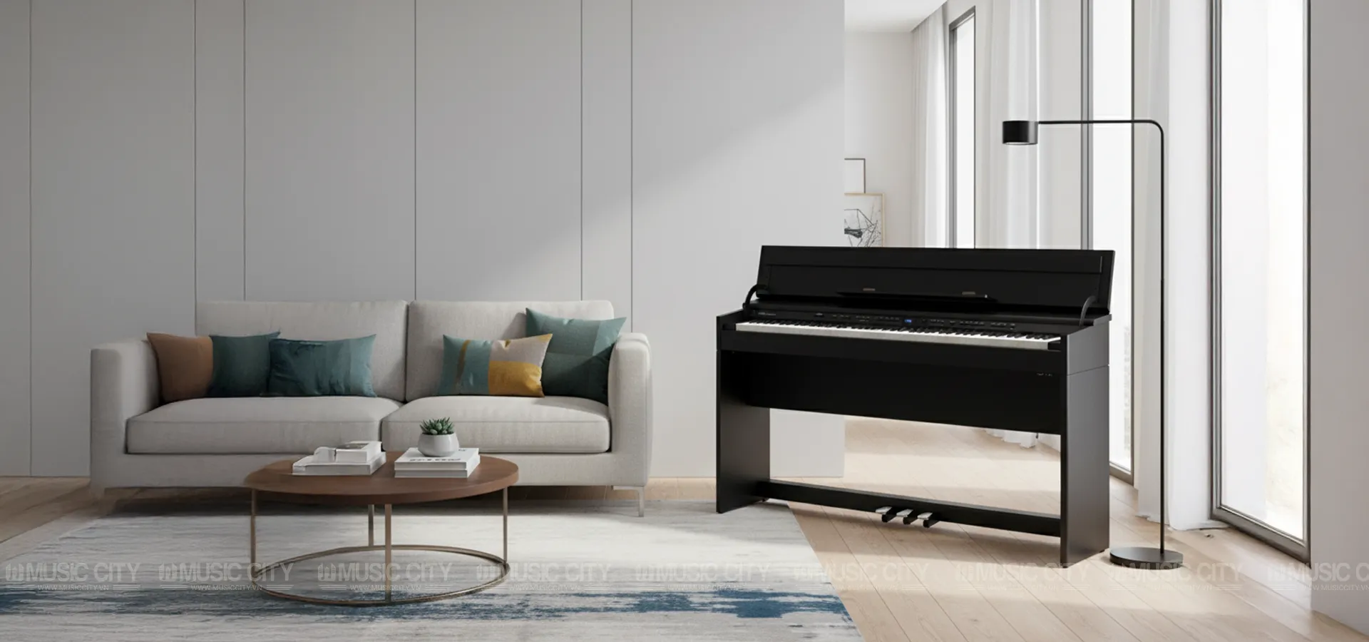 Hình ảnh Đàn Piano Roland DP90E tại Music City dan-piano-roland-dp90e-musiccity