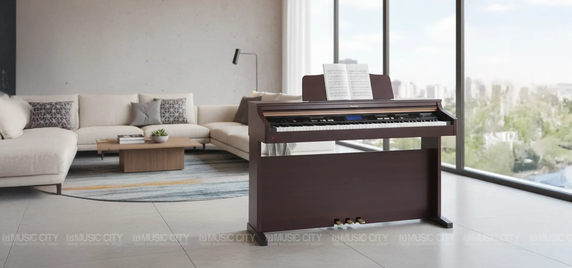 Hình ảnh Đàn Piano Roland KR103 tại Music City dan-piano-roland-kr103-musiccity