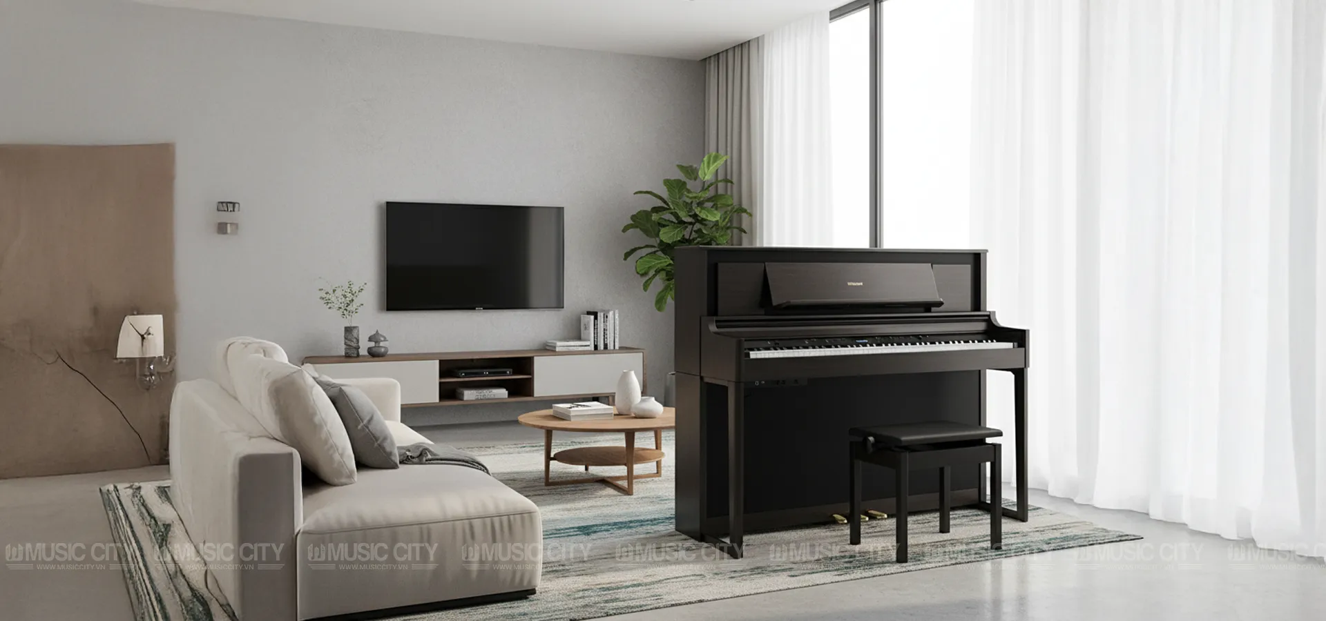 Hình ảnh Đàn Piano Roland LX706GP tại Music City dan-piano-roland-lx706gp-musiccity