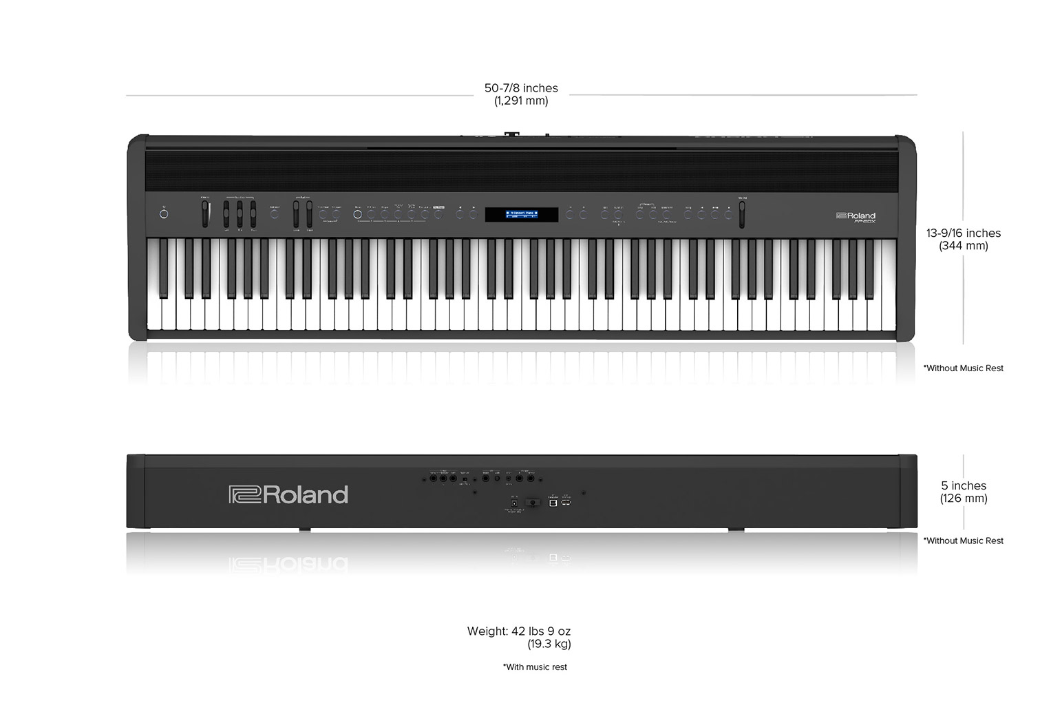 Hình ảnh Đàn Piano Roland FP60X tại Music City