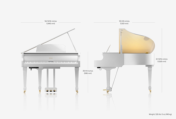 Hình ảnh Đàn Piano Roland GP609 tại Music City