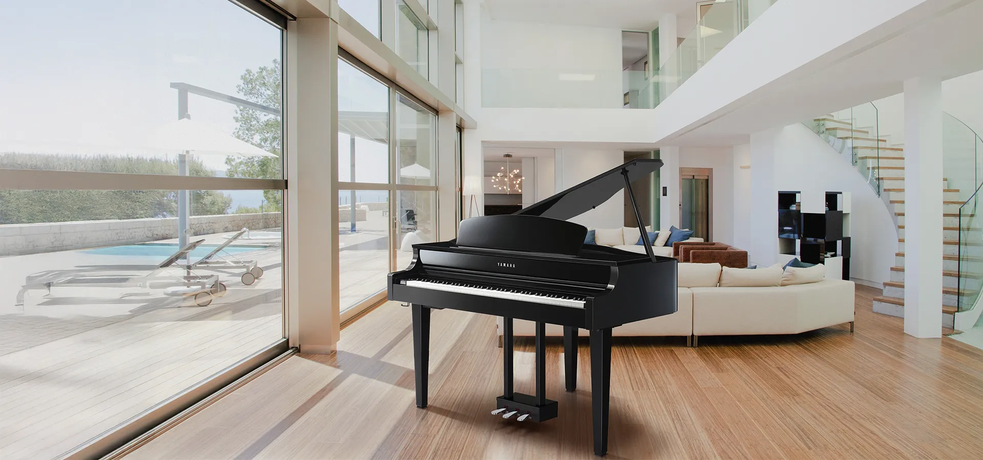Hình ảnh Đàn Piano Yamaha CLP665GP tại Music City dan-piano-yamaha-clp665GP-musiccity