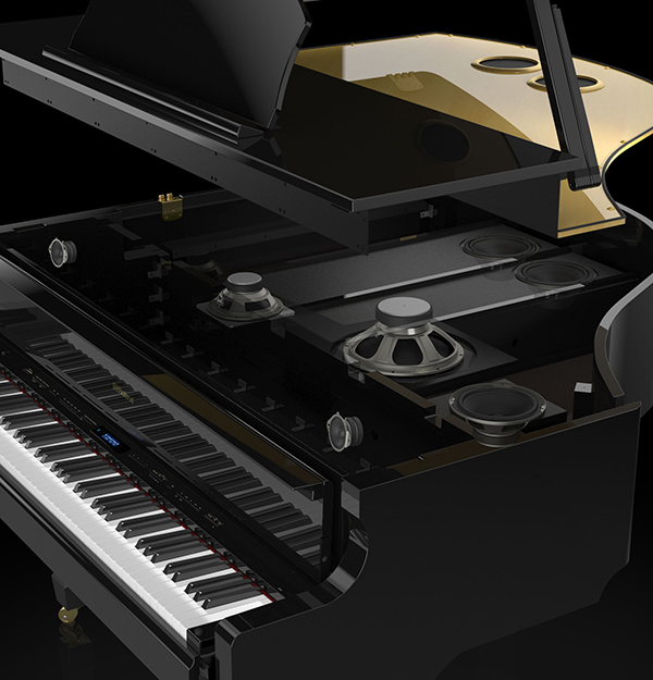 Hình ảnh Đàn Piano Roland GP609 tại Music City