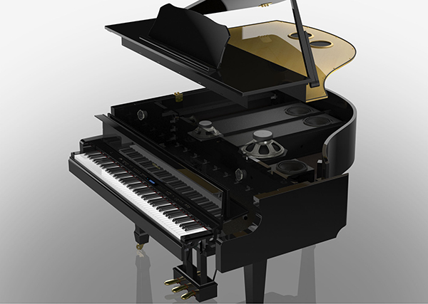 Hình ảnh Đàn Piano Roland GP609 tại Music City