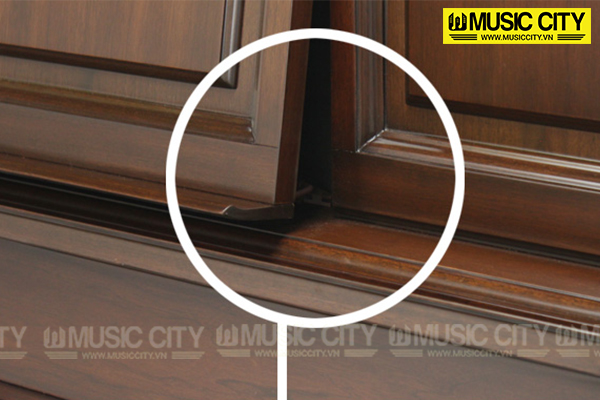 Hình ảnh Đàn Piano Yamaha W201BW tại Music City