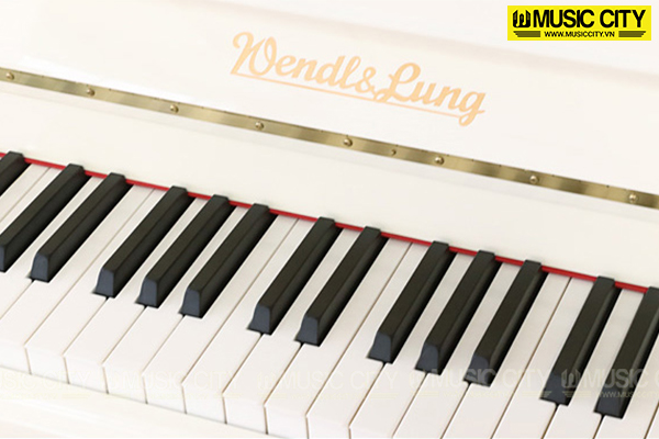 Hình ảnh Đàn Piano Wendl & Lung AU118Wh tại Music City