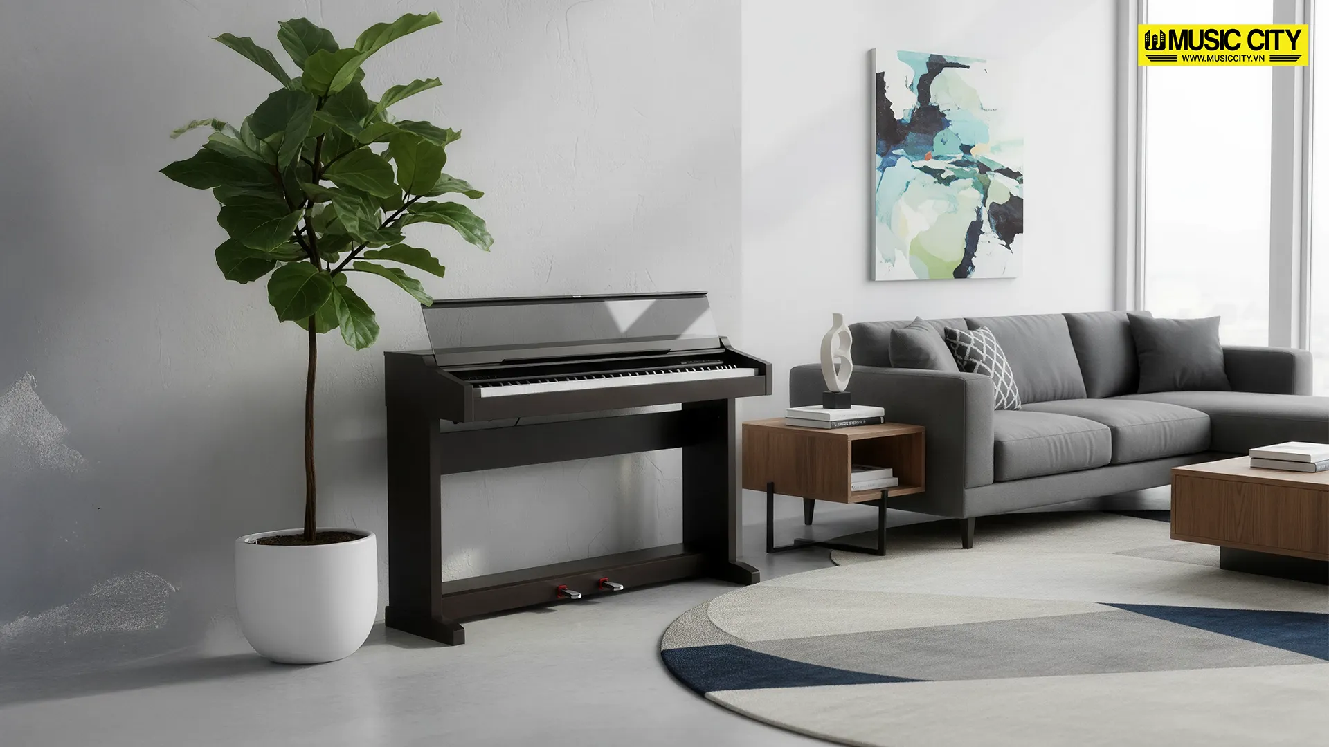 Hình ảnh Đàn Piano Yamaha CLP121 tại Music City dan-piano-yamaha-clp121-musiccity