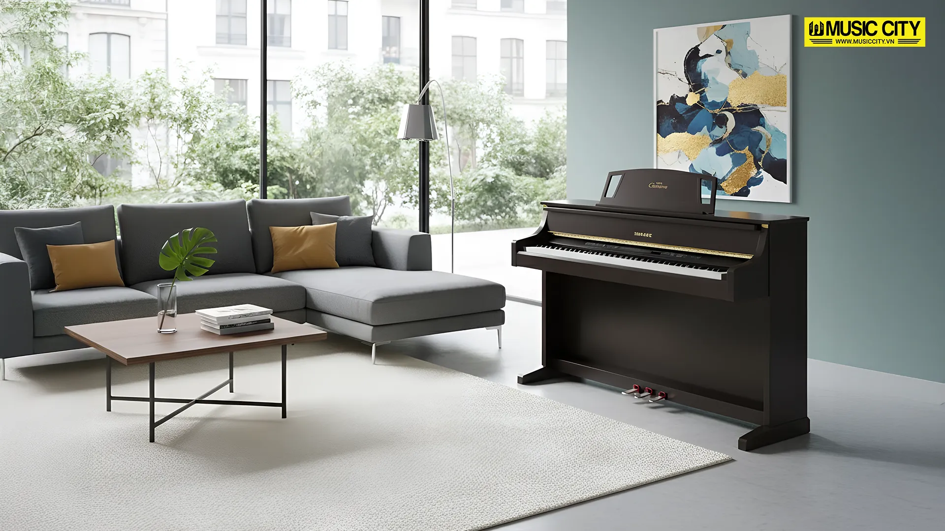Hình ảnh Đàn Piano Yamaha CLP880 tại Music City dan-piano-yamaha-clp880-musiccity