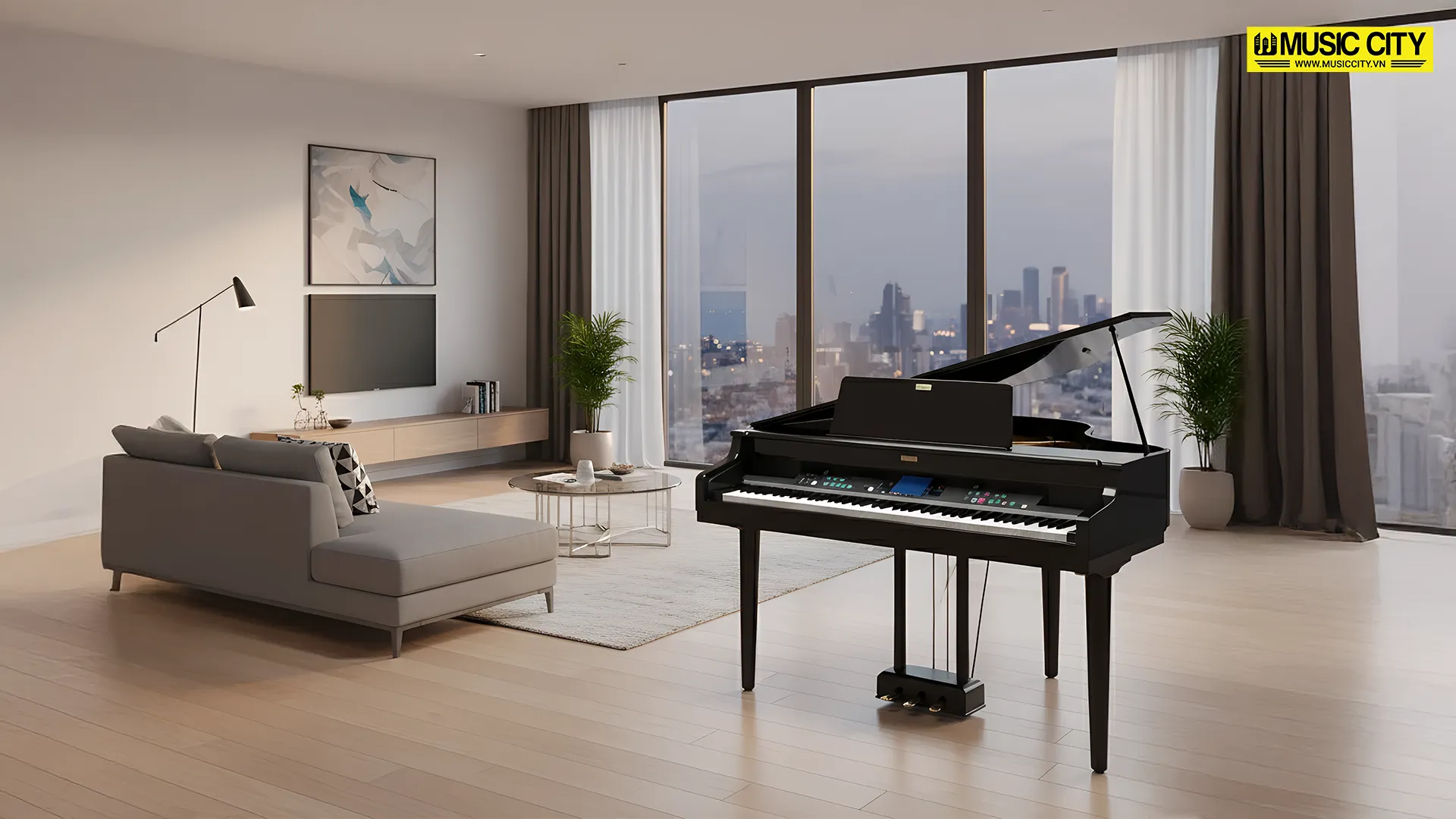 Hình ảnh Đàn Piano Yamaha CVP600 tại Music City dan-piano-yamaha-cvp600-musiccity
