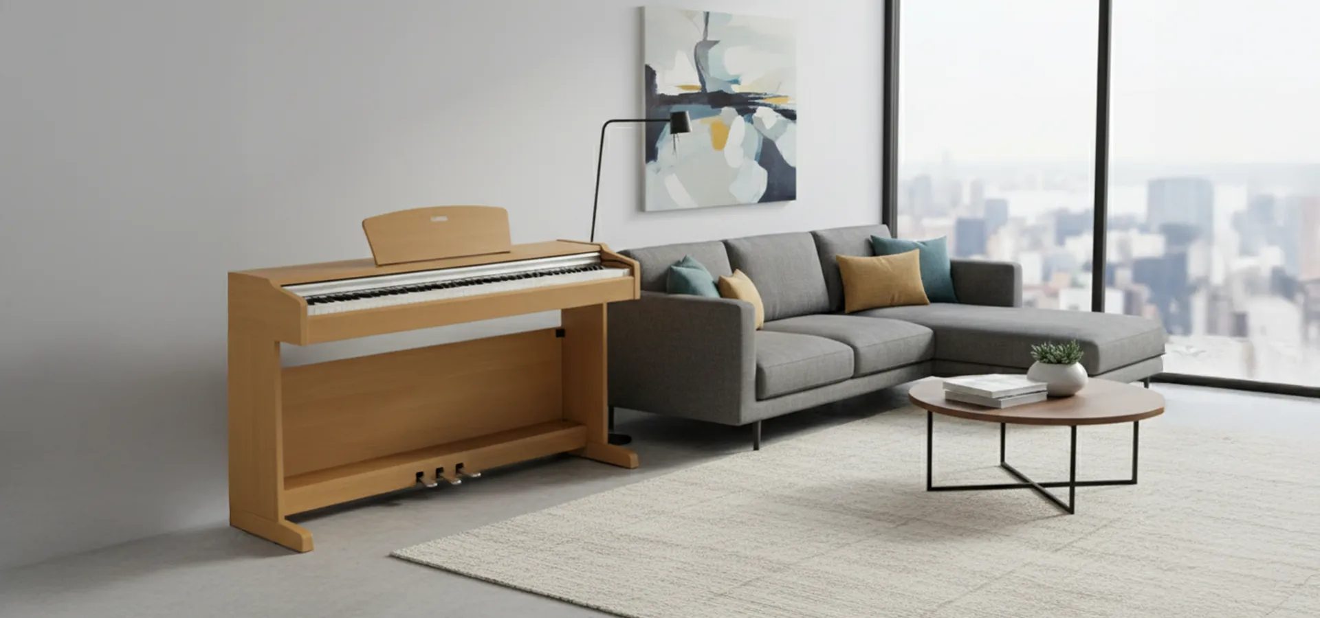 Hình ảnh Đàn Piano Yamaha YDP131 tại Music City dan-piano-yamaha-ydp131-musiccity