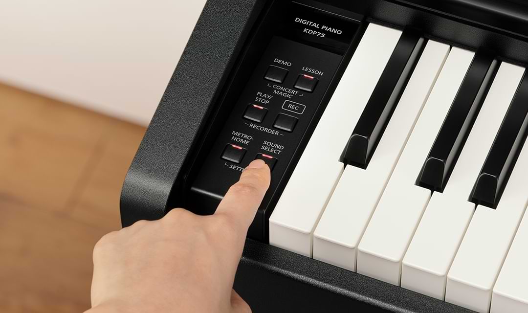 Hình ảnh đàn piano kawai kdp75 tại Music City - ảnh musiccity.vn