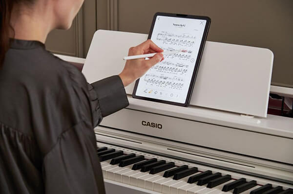 Hình ảnh đàn piano casio ap300 tại Music City - Ảnh musiccity.vn