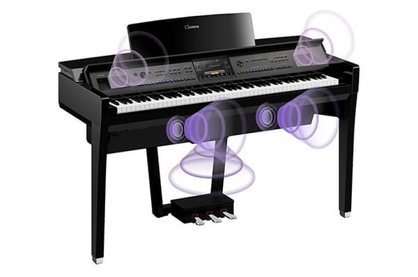 Hình ảnh đàn piano yamaha cvp909 tại Music City - Ảnh musiccity.vn