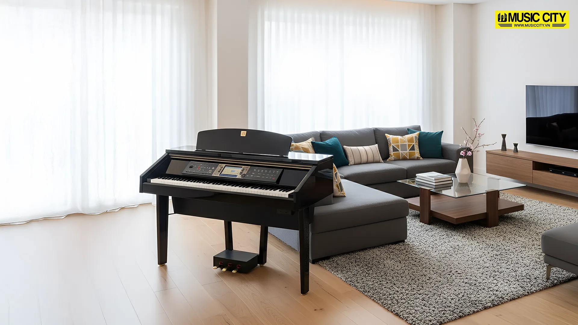 Hình ảnh Đàn Piano Yamaha CVP210 tại Music City dan-piano-yamaha-cvp209-cvp210-musiccity