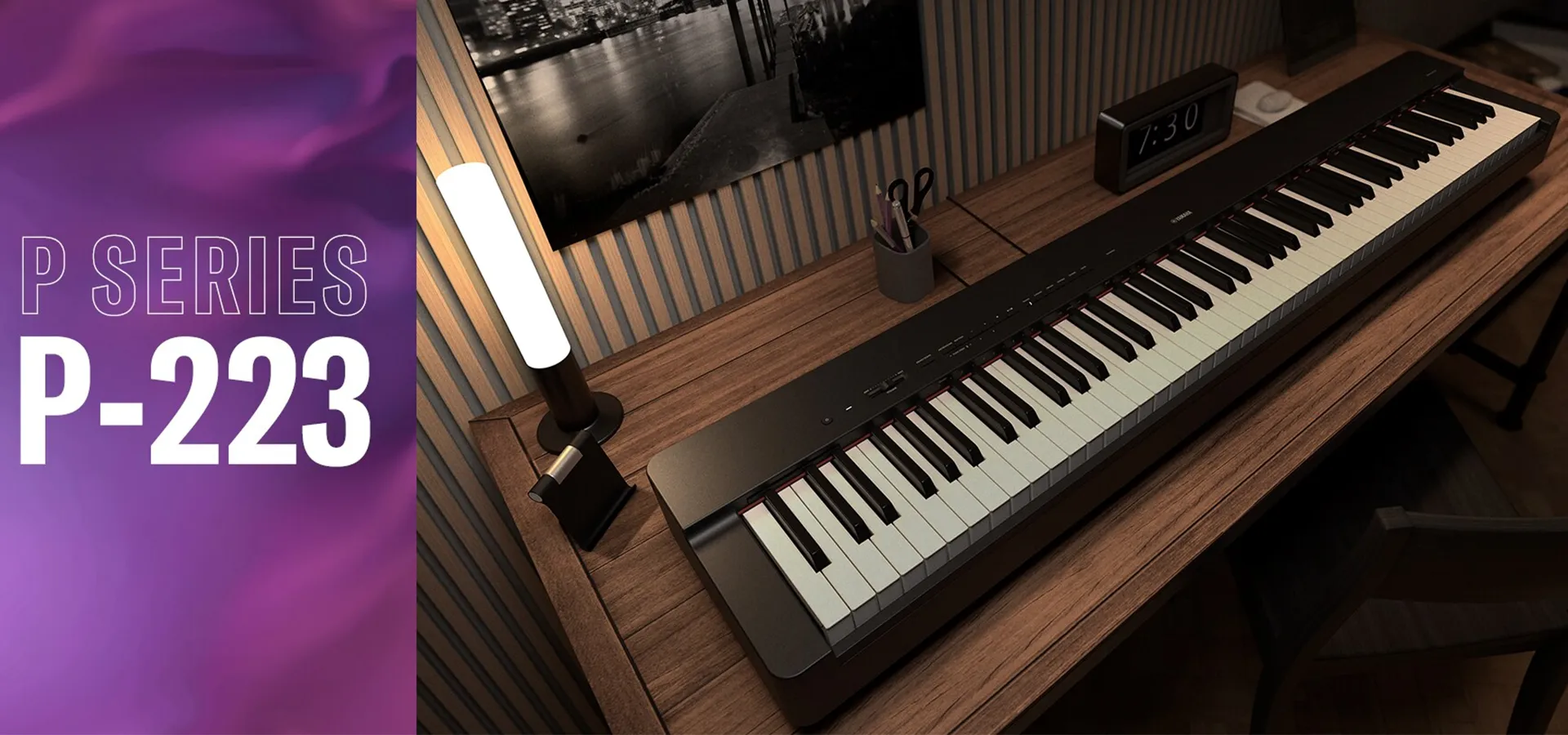 Hình ảnh Đàn Piano Yamaha P223 -Musiccity.vn dan-piano-yamaha-p223-musiccity