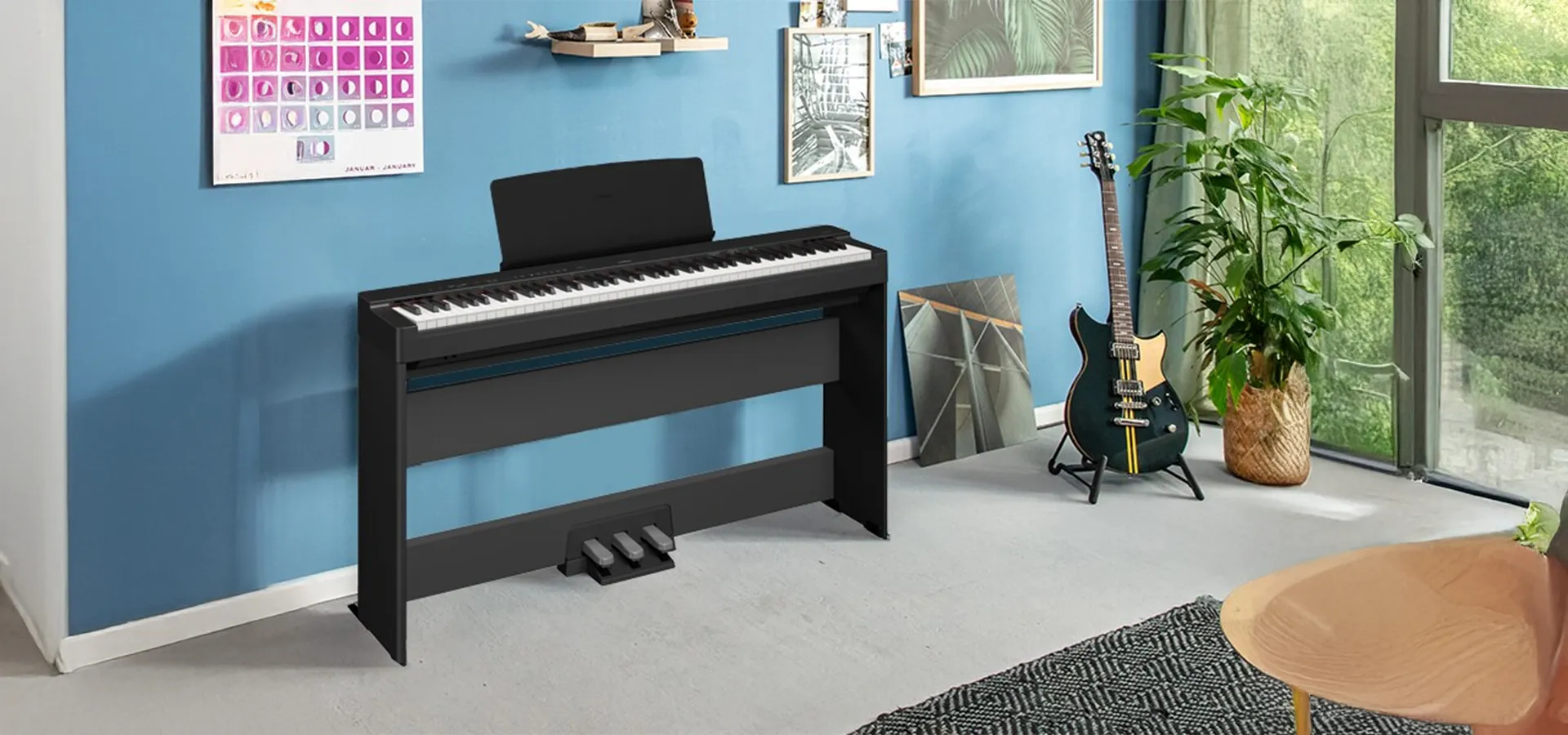 Hình ảnh Đàn Piano Yamaha P223 -Musiccity.vn dan-piano-yamaha-p223-musiccity
