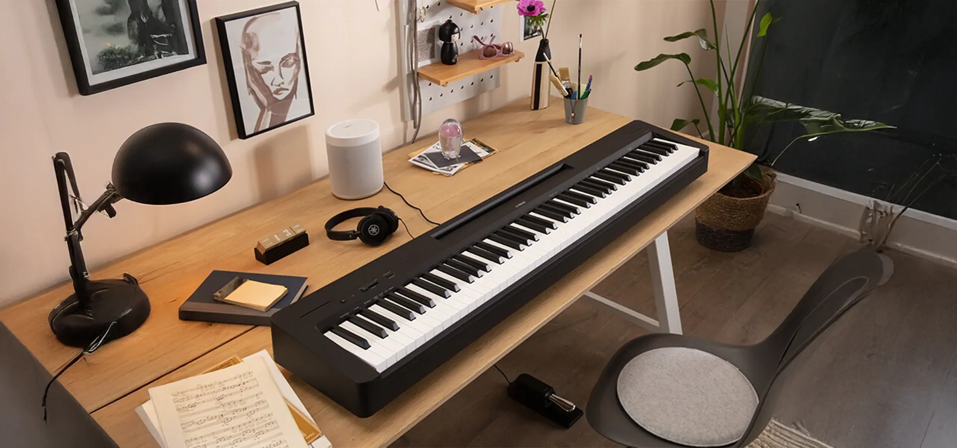 Hình ảnh Đàn Piano Yamaha P145 -Musiccity.vn dan-piano-yamaha-p145-musiccity